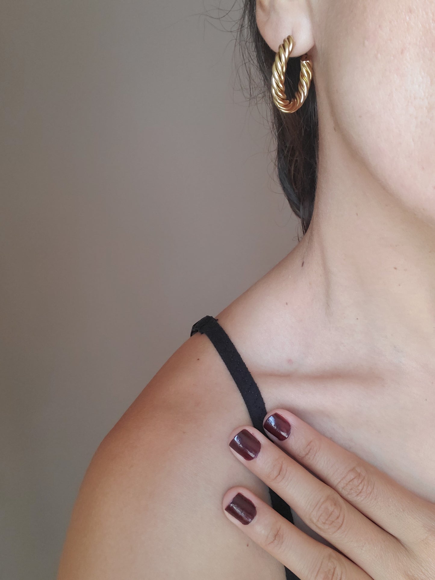 Hoops trenza