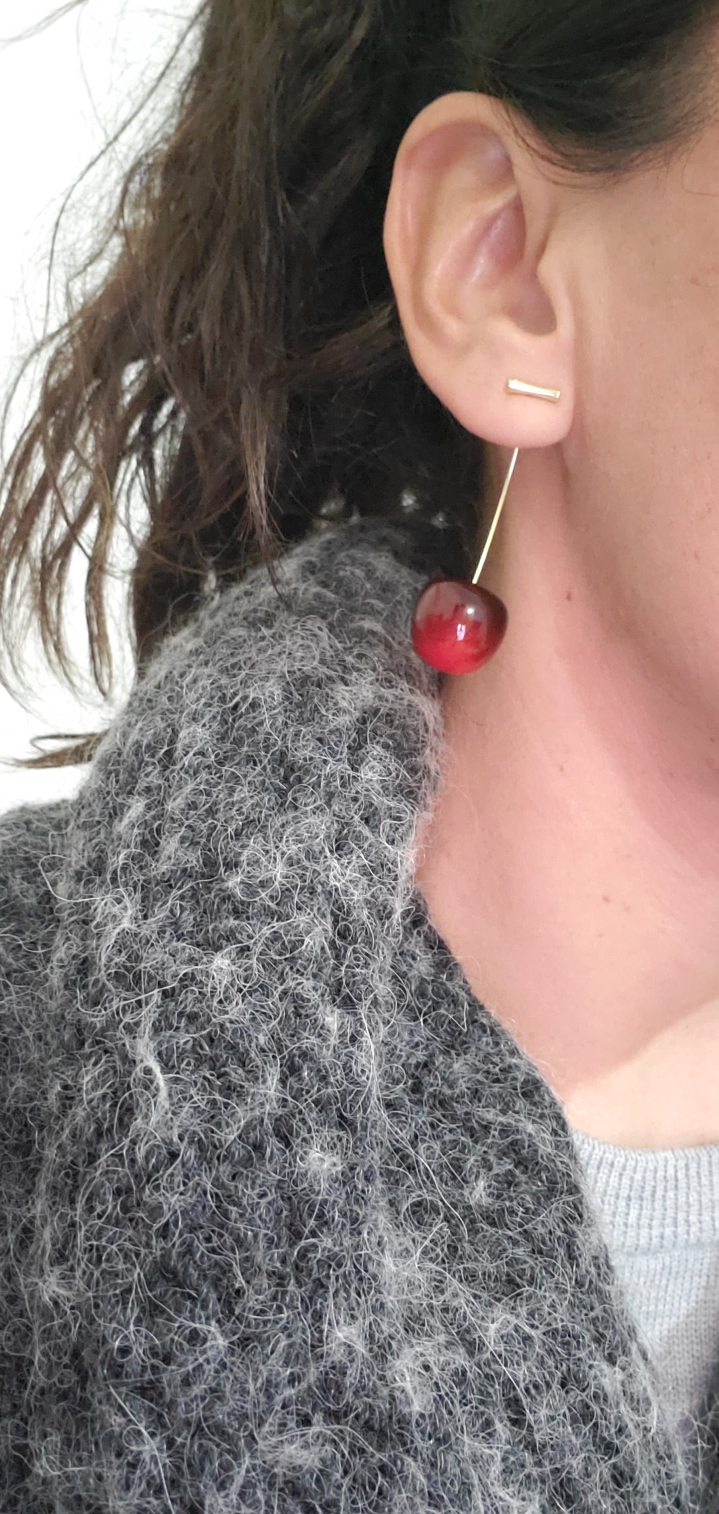 Aretes Cherries